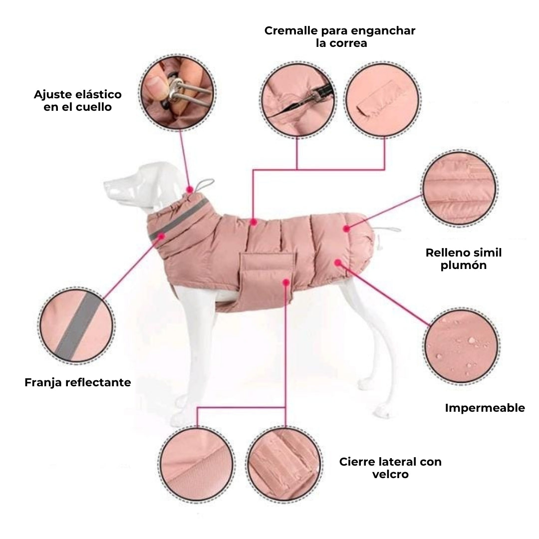 Chaleco Acolchado Impermeable